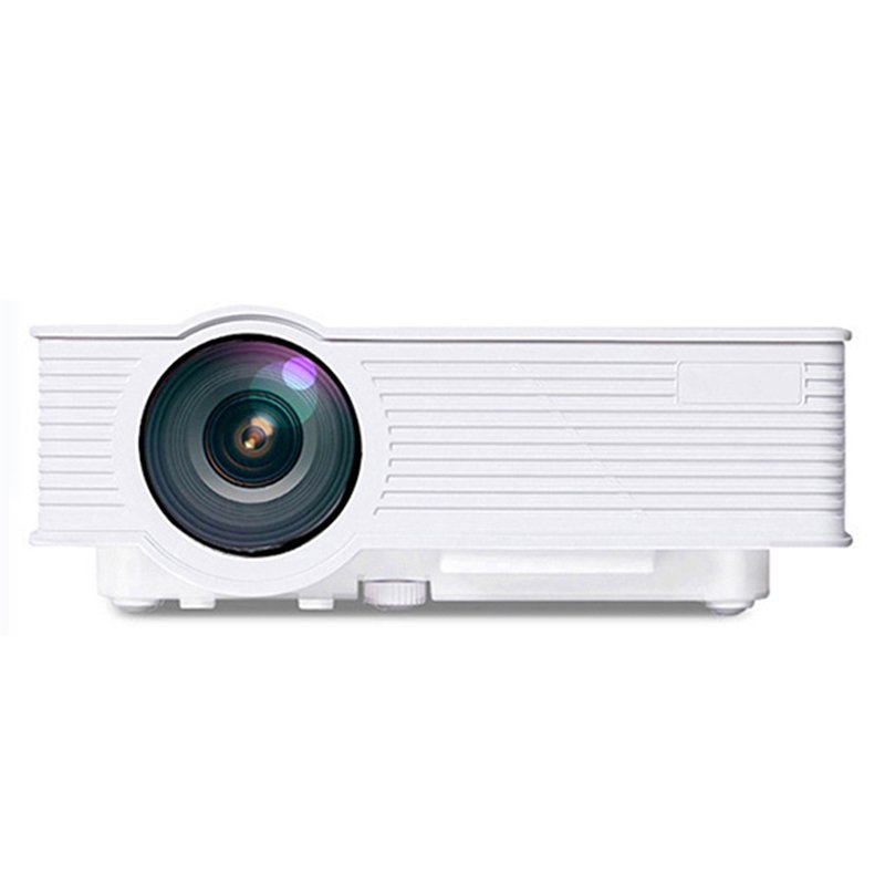 LY-40 1800 LUMENS 1280 x 800 Projecteur LED de théâtre domestique avec télécommande, plug (blanc) – Image 2