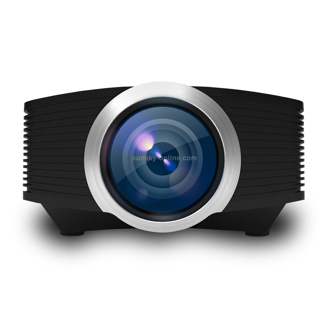 YG510 1200 LUX 800 * 480 projecteur LED HD Home cinéma, prise en charge HDMI et VGA et AV et TF et USB – Image 3