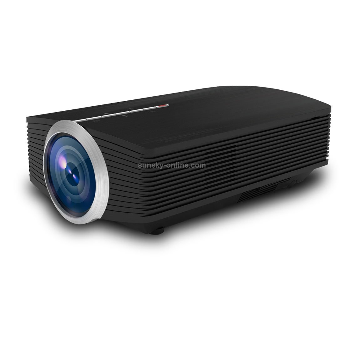 YG510 1200 LUX 800 * 480 projecteur LED HD Home cinéma, prise en charge HDMI et VGA et AV et TF et USB – Image 4