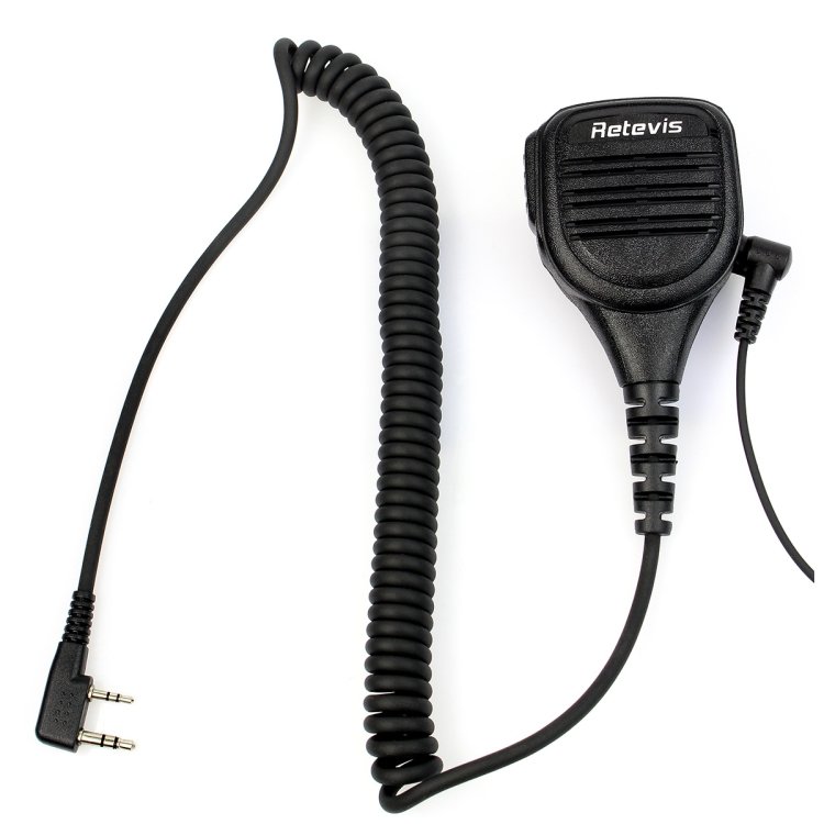 Reevis C9050A Microphone de haut-parleur à distance à 2 broches pour RT1 / RT3 / RT8 / RT81 – Image 2
