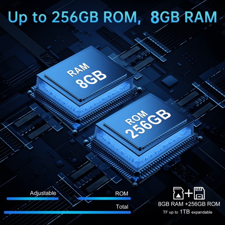 Unihertz Tank mini 1/8849, 8 Go + 256 Go, appareil photo 100 MP, Android 13 4,3 pouces, processeur Helio G99 Octa Core, réseau : 4G (noir – Image 5