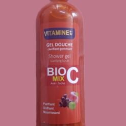 Gel douche clarifiant-gommant à la vitamine B1 B2 BIO MIX C anti-tache, purifiant, unifiant, nourrissant