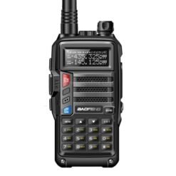Alternative view of Baofeng BF-UV5R Plus S9 FM Interphone Talkie-walkie portable, prise américaine (noir