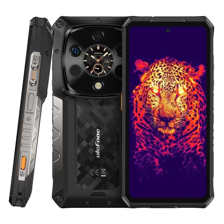 Ulefone Armor 28 Ultra Thermal Version, téléphone robuste, 16 Go + 1 To, vision nocturne, batterie 10 600 mAh, écran 6,67 pouces, Android 15…