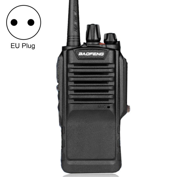 BaoFeng BF-9700 8W Talkie-walkie portable avec fonction de moniteur, prise EU (noir