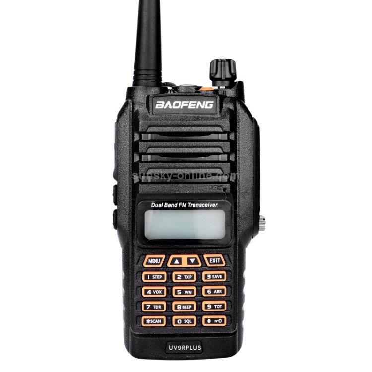 BaoFeng BF-UV9Rplus 8W antenne portable radio double bande étanche talkie-walkie, prise UE – Image 2