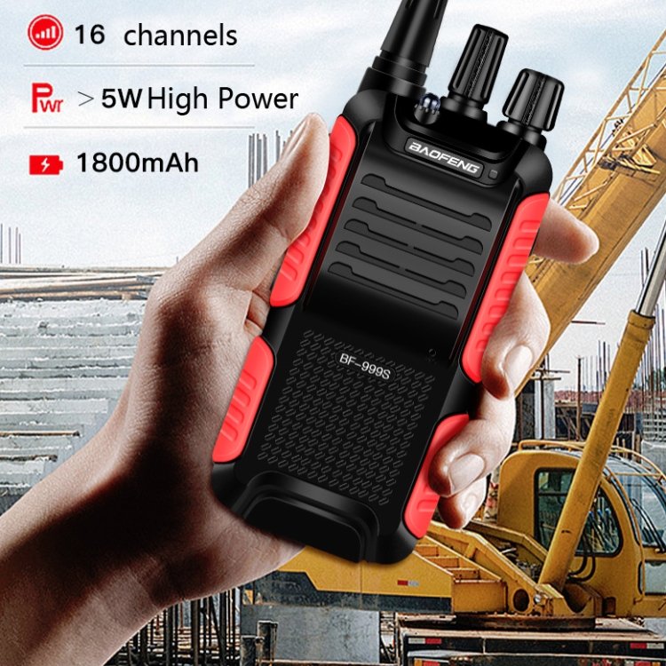 Baofeng BF-999S portable extérieur FM haute puissance talkie-walkie, spécifications de prise – Image 3
