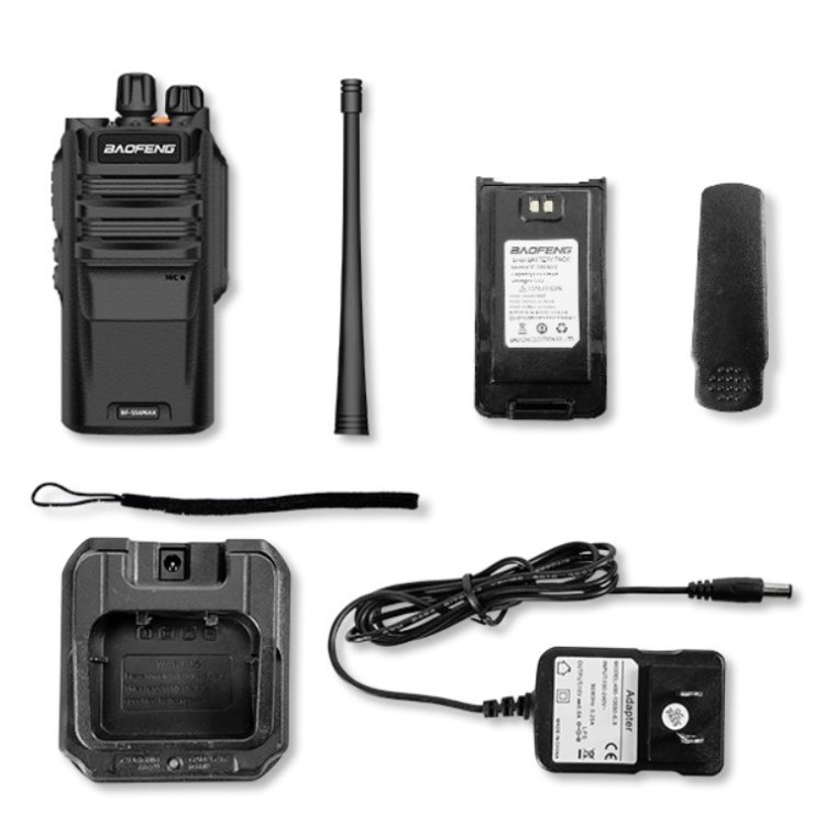 Baofeng BF-S56MAX Dispositif de communication portable étanche haute puissance Talkie-walkie, Spécifications de la prise: Prise UE – Image 6
