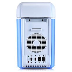 Alternative view of Réfrigérateur électrique thermoélectrique de camion de refroidisseur de réfrigérateur de voiture portatif de capacité de 7,5 L pour bateau de voyage RV (bleu)