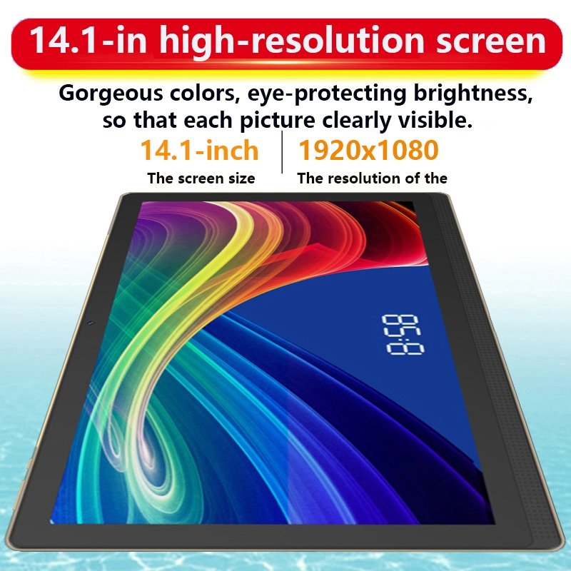 Tablette PC M101 4G LTE, 14,1 pouces, 4 Go + 128 Go – Image 3