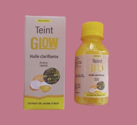 Huile clarifiante TEINT GLOW action rapide extrait de jaune d'oeuf