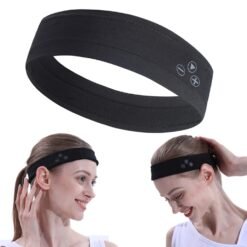 Mucro B01 Turban Style casque Bluetooth sans fil bandeau de sport (noir