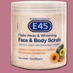 Gommant visage et corps E45 rajeunissant unifiant hydratant