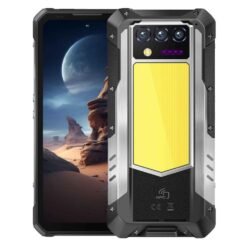 Oukitel WP100 TITAN 5G, téléphone robuste avec projecteur, 12 Go + 512 Go, appareil photo 200 MP, identification par empreinte digitale, Android 15…