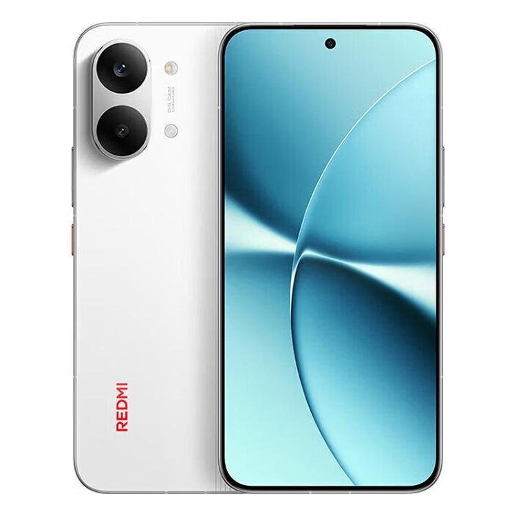 Xiaomi REDMI Turbo 5 Max, 16 Go + 1 To, écran 6,83 pouces, Xiaomi HyperOS 3, processeur octa-core Dimensity 9500s, NFC, réseau 5G (blanc)