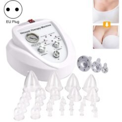 Machine de pompe d'agrandissement du sein de massage sous vide avec grande pompe 30 tasses prise UE