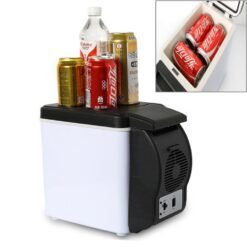 Réfrigérateur multifonction portable de refroidissement et de réchauffement multifonction 6L pour voiture et maison, longueur du cordon: 1,8 m