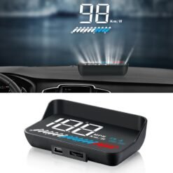 M7 3.5 pouces universel voiture OBD2 + GPS HUD affichage tête haute consommation de carburant