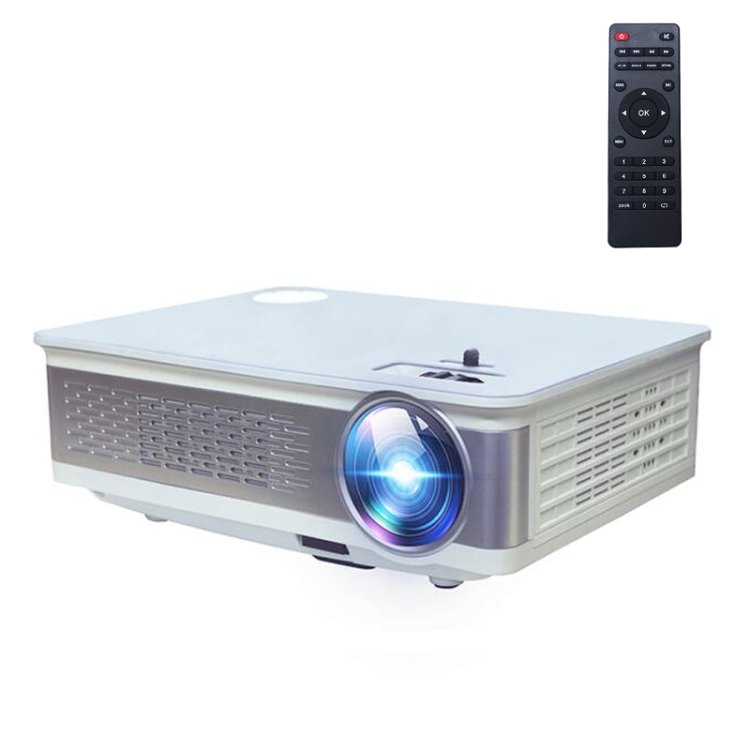 A76 Panneau D'affichage Lcd Simple De 5 8 Pouces 1280x768p Projecteur Intelligent Avec Télécommande