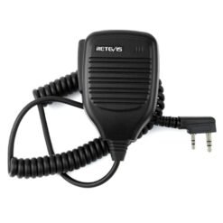 REVIS C9001 2 broches Microphone de haut-parleur PTT PTT