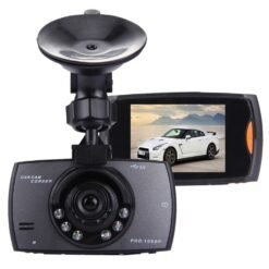 Caméra DVR de voiture 2,7 pouces LCD 480P Caméra 1,3MP Affichage grand angle 120 degrés, prise en charge de la vision nocturne / détection de mouvement / carte TF / capteur G