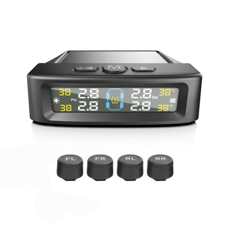 Système de surveillance de la pression des pneus (TPMS) pour automobile, spécifications : bip sonore, capteur externe (anglais)