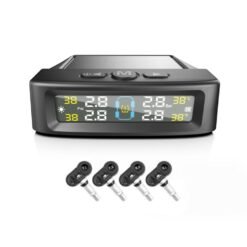 Système de surveillance de la pression des pneus (TPMS) pour automobile, version avec signal sonore et capteur interne (anglais)