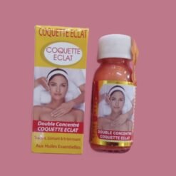 Double concentré traitant , gommant et clarifiant COQUETTE ECLAT aux huiles essentielles