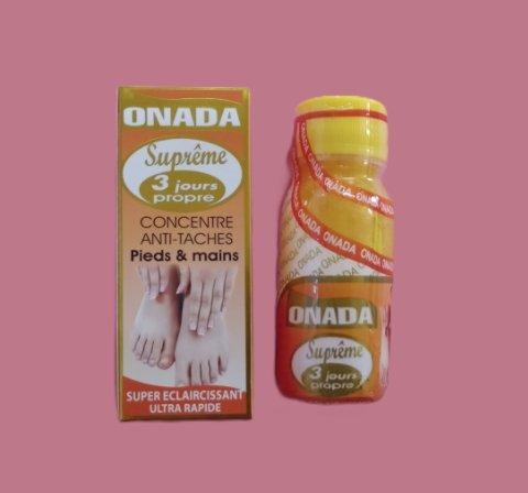 Concentré anti-tachess pieds et mains ONADA 3 JOURS SUPRÊME ultra rapide