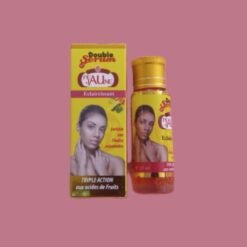 Double sérum  clarifiant aux acides de fruits PEAU JAUNE enrichie aux huiles essentielles