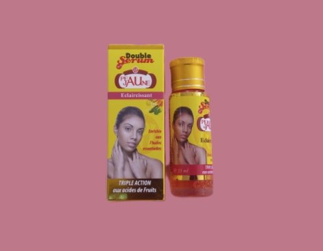 Double sérum clarifiant aux acides de fruits PEAU JAUNE enrichie aux huiles essentielles
