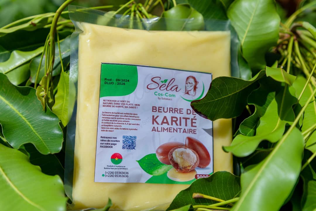Beurre de Karité Alimentaire 1kg - Sela Cos-Com