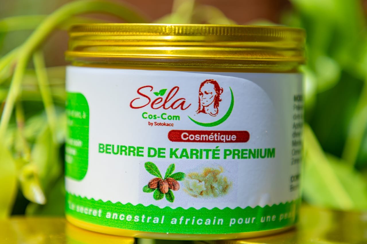 Beurre de Karité Premium 180g - Sela Cos-Com
