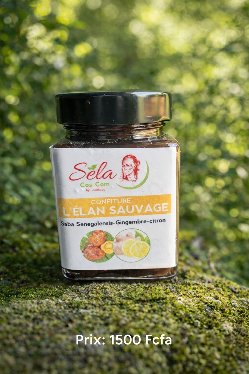 Confiture L'Élan Sauvage 270g - Sela Cos-Com