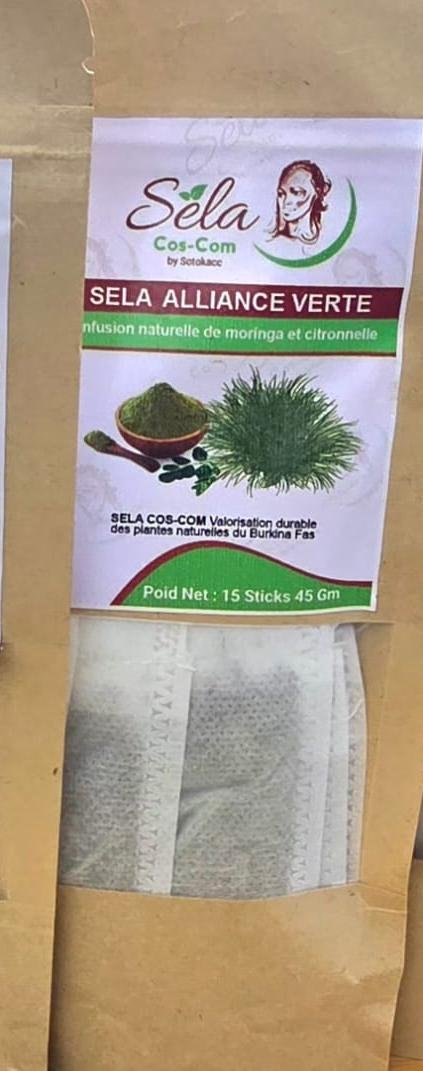 Infusion Sela Alliance Verte - 30 Sticks (90g) - Sela Cos-Com