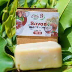 Savon de Karité-Coco 100g - Sela Cos-Com