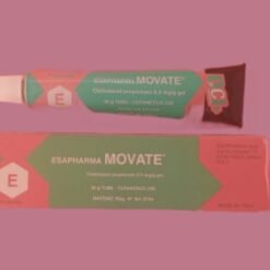 Tube voie cutanée esapharma MOVATE