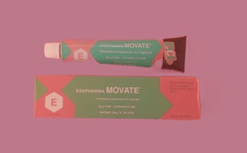 Tube voie cutanée esapharma MOVATE