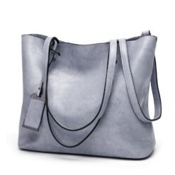 Mode PU Cuir Dames Sacs à main pour femmes Messenger Sacs Bandoulière Sac à bandoulière (bleu clair)