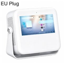 Projecteur LED compact A53 Android 13 Ultra HD à mise au point automatique, type de prise : prise UE (blanc)