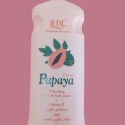 Lait unifiant radiante de luxe RDL aux extrait de papaye et vitamine E