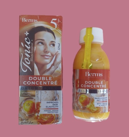 Double concentré unifiant tonic+blanchisseur BERMS internationl 5 jours