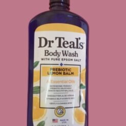 Gel douche  Dr TeaL'S au sel d'epsom pur, au baume de citron et aux huiles essentiel