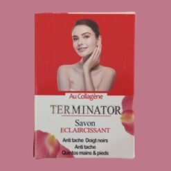 Savon clarifiant  TERMINATOR  COLLAGENE anti tache doigt noirs , anti quintos mains et pied