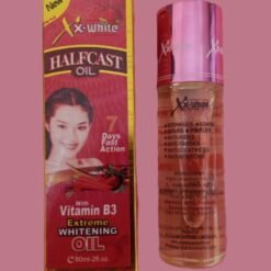Huile unifiant à la vitamine B3 XX-WHITE halfcast 7action rapide en quelques jour
