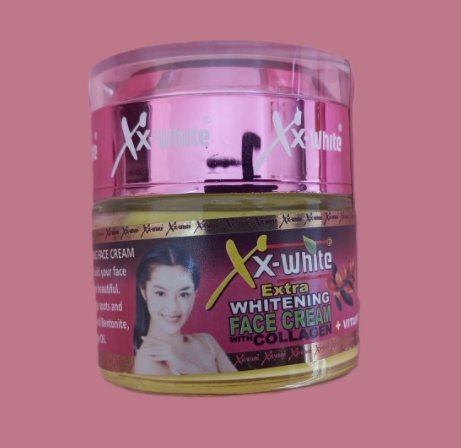 Crème de visage unifiant XX-WHITE au collagène + vitamines 7 action rapide en quelques jours avec protection solaire