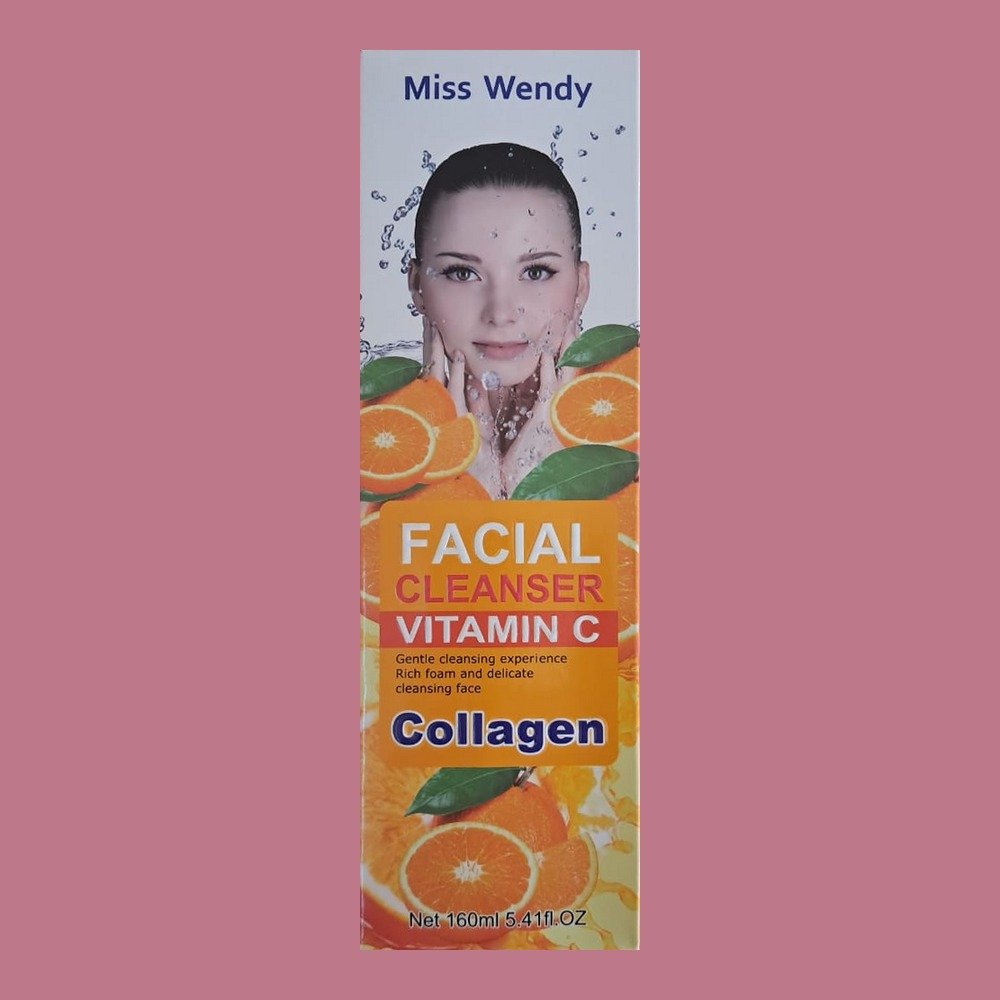 Nettoyant visage moussant à la vitamine C et au collagène MISS WENDY