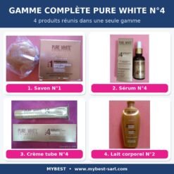 Gamme complète PURE WHITE N°4 (4 produits)